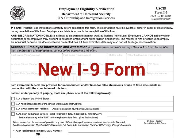New I-9 Form Changes Proposed, Remote Flexibility Extension to October 31,2022 Mistakes to Avoid, and more